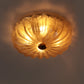 Italiaanse Murano glazen plafondlamp van Barovier & Toso, 1960