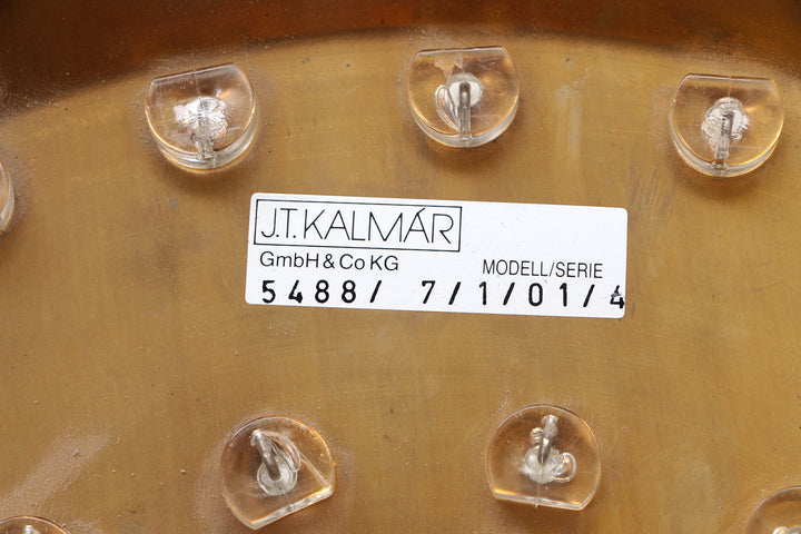 Set van twee J.T. Kalmar Murano Regendrup hanglampen,1970 Oostenrijk