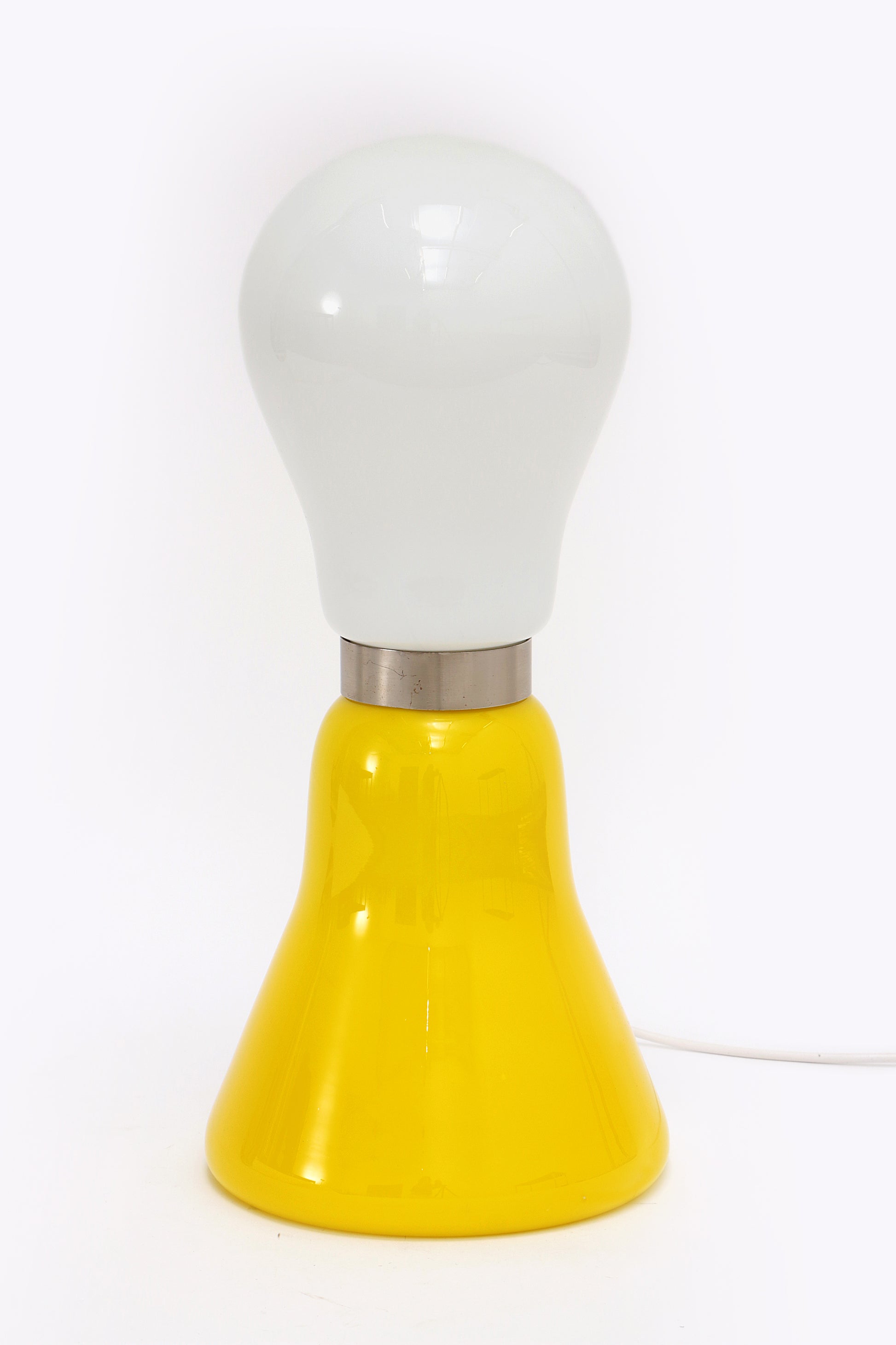 Murano Mazzega Table Lamp by Carlo Nason,1960's.