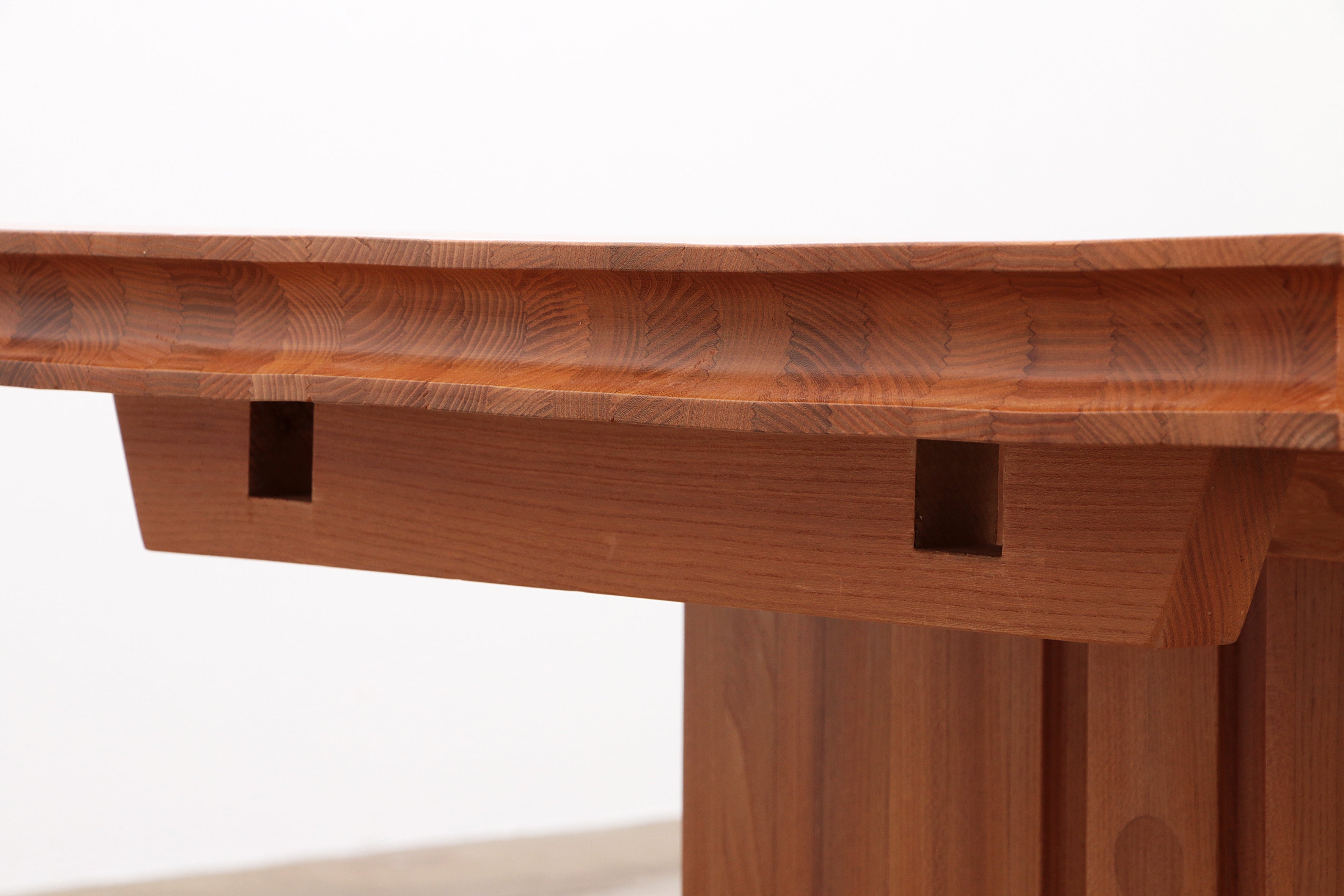 Grote eettafel of vergadertafel in de stijl van Pierre Chapo,1960 Frankrijk