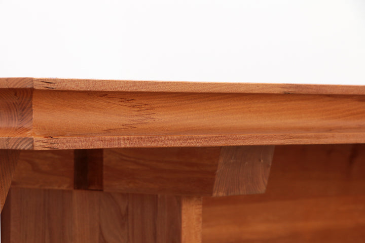 Grote eettafel of vergadertafel in de stijl van Pierre Chapo,1960 Frankrijk