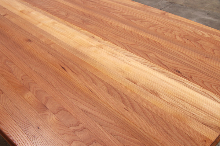 Grote eettafel of vergadertafel in de stijl van Pierre Chapo,1960 Frankrijk