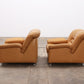 Vintage set Design armchairs by DeSede, 1970 Switzerland.