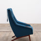 Relaxstoel Folke Ohlsson gemaakt door Fritz Hansen voorkant