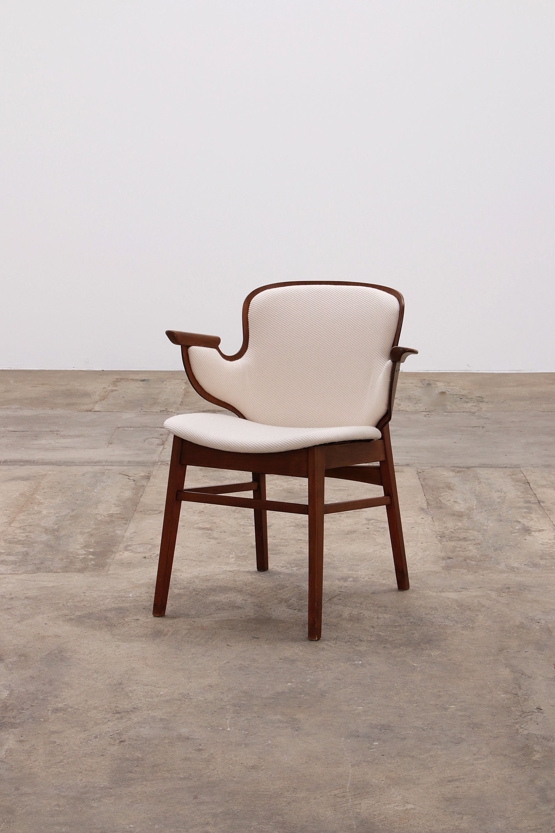 Hans Olsen Lounge stoel Model 107 voor Bramin Mobler, Denemarken, jaren 50