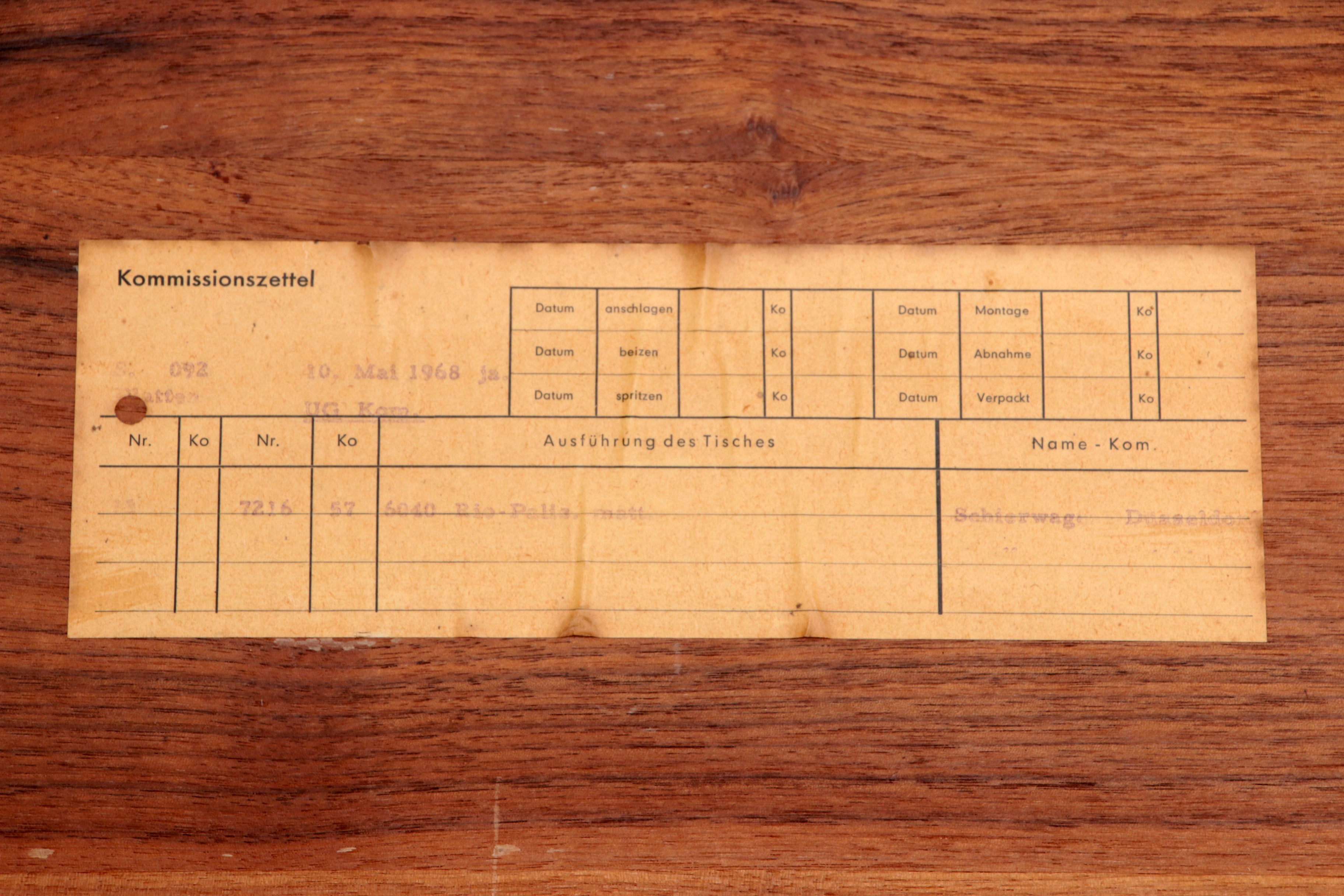 Rosewood Coffee Table by Grete Jalk for Glostrup, 1968 Denmark.