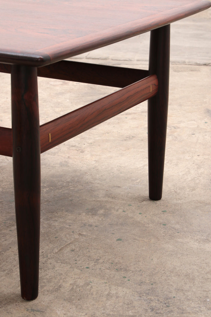 Rosewood Coffee Table by Grete Jalk for Glostrup, 1968 Denmark.