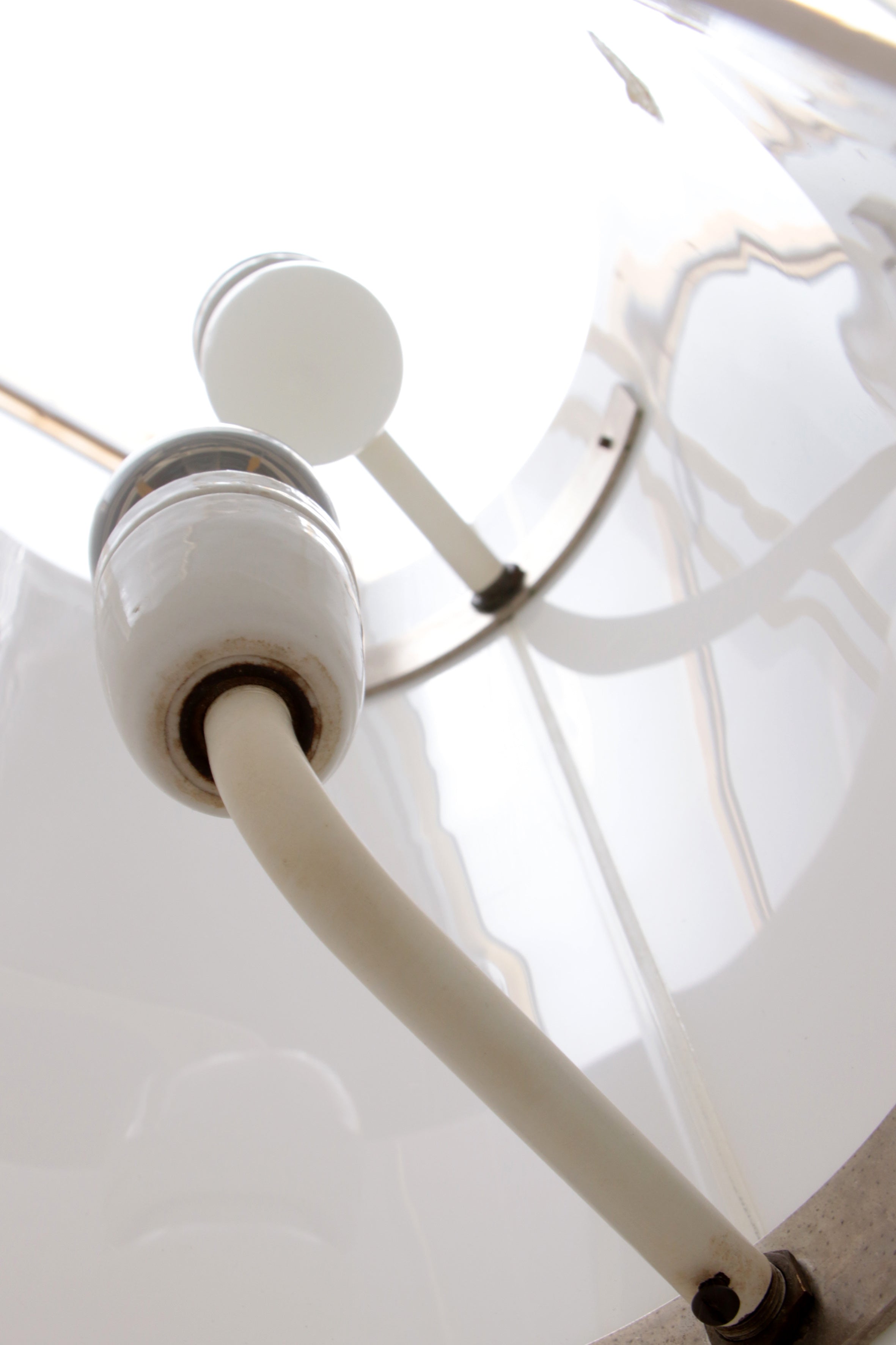 Vintage Vloerlamp Deens design van Louis Poulssen jaren50