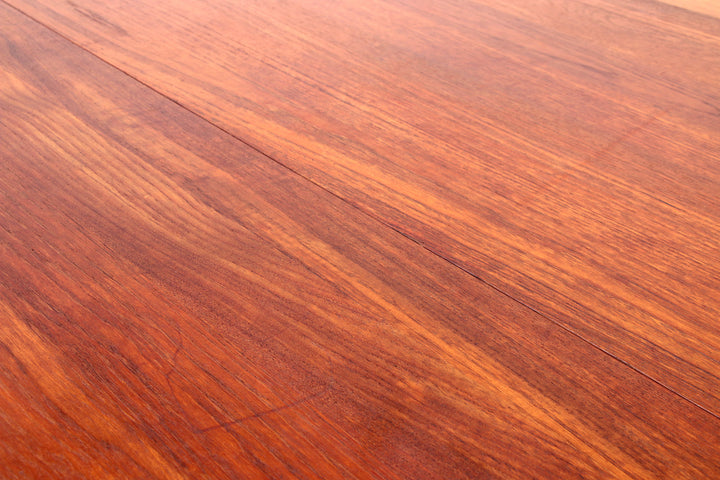 Deense set 4 stoelen Kai Kristiansen en een tafel van Korup,1960 Denemarken.