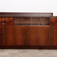 Art Deco sideboard made of walnut wood with beautiful curves, Netherlands 1940