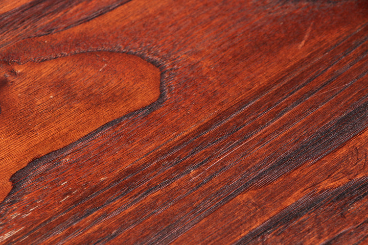 Vintage Houten asymmetrische salontafel Model X jaren70,Italie