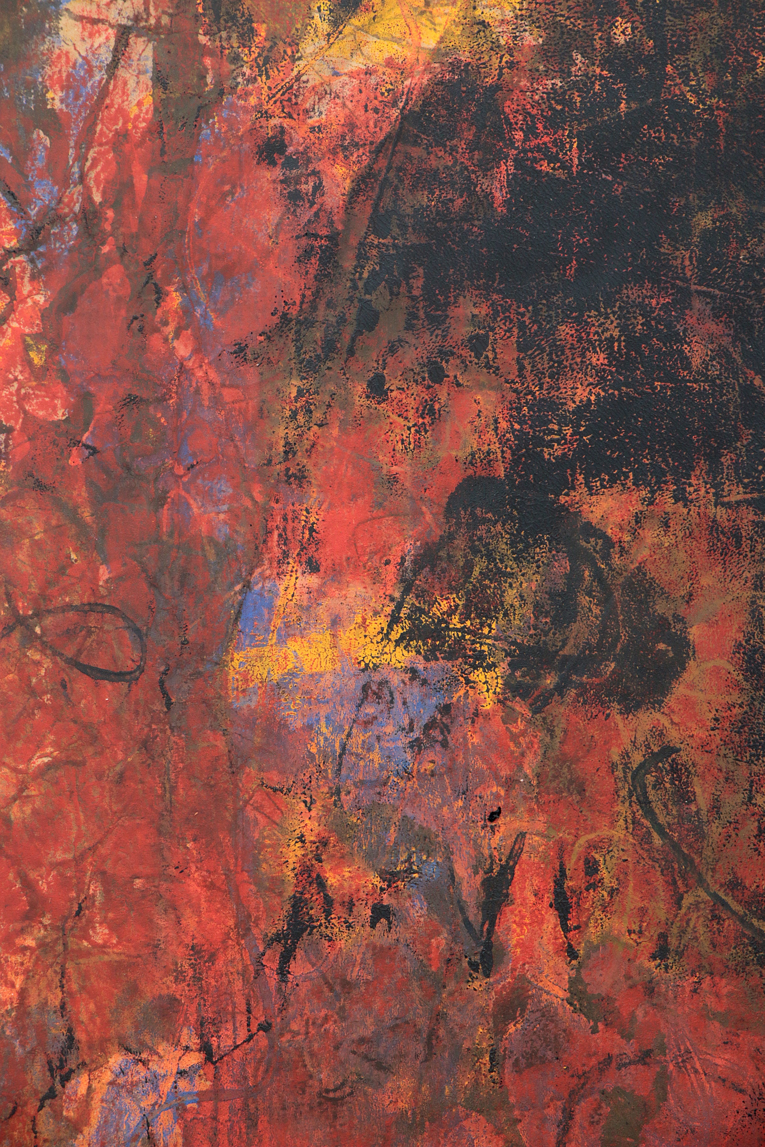 Prachtig Grafisch werk van Noëlle von Eugen,1986