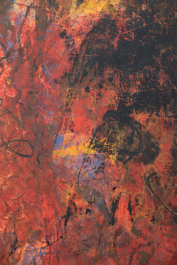 Prachtig Grafisch werk van Noëlle von Eugen,1986