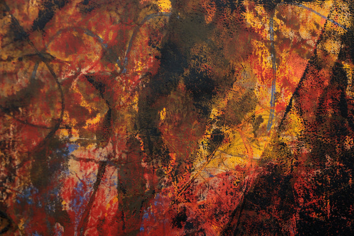 Prachtig Grafisch werk van Noëlle von Eugen,1986