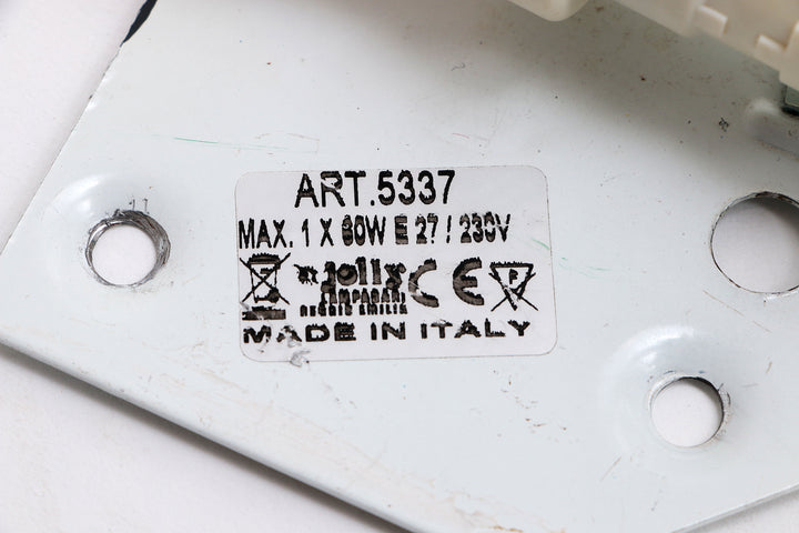 Vintage Murano wandlamp met gesatineerd Glas, 1960 Italie.