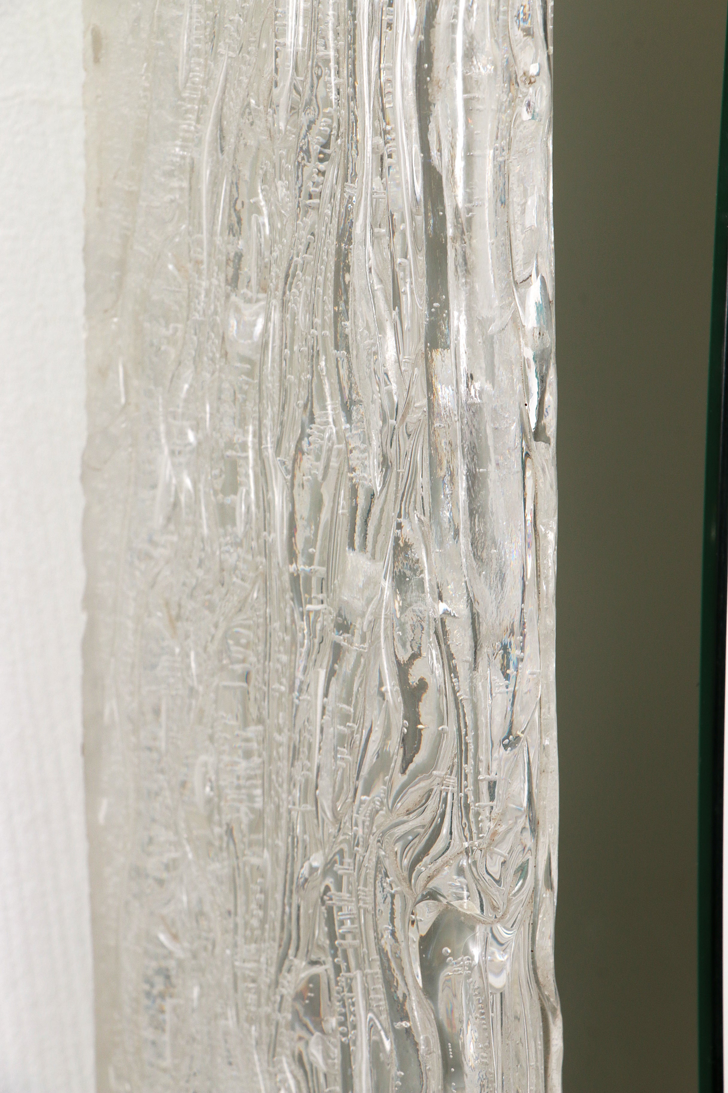 Hillebrand Vintage Ovaal Verlichte Wandspiegel Plexiglas 1960s Germany