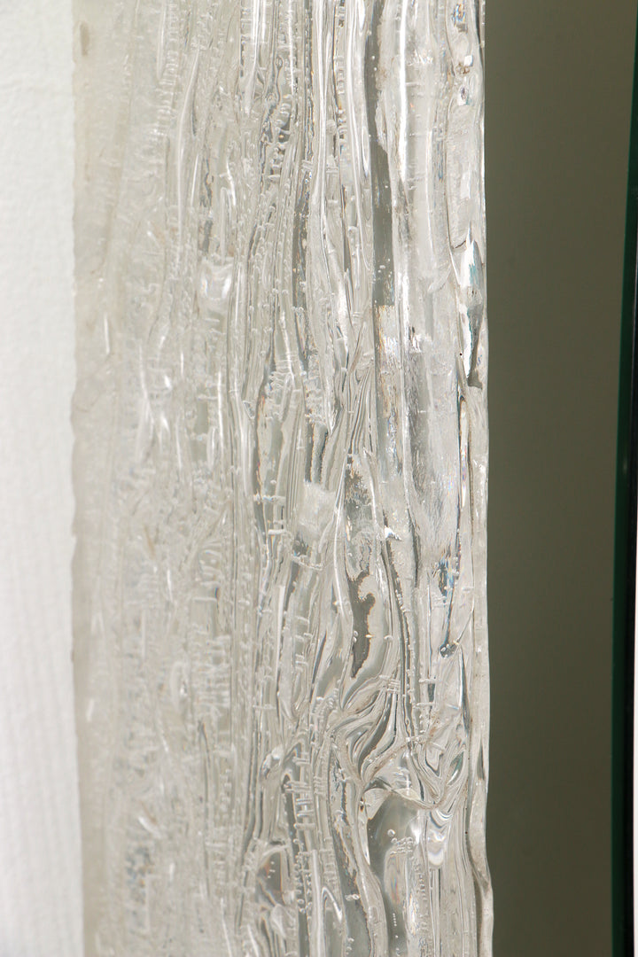 Hillebrand Vintage Ovaal Verlichte Wandspiegel Plexiglas 1960s Germany