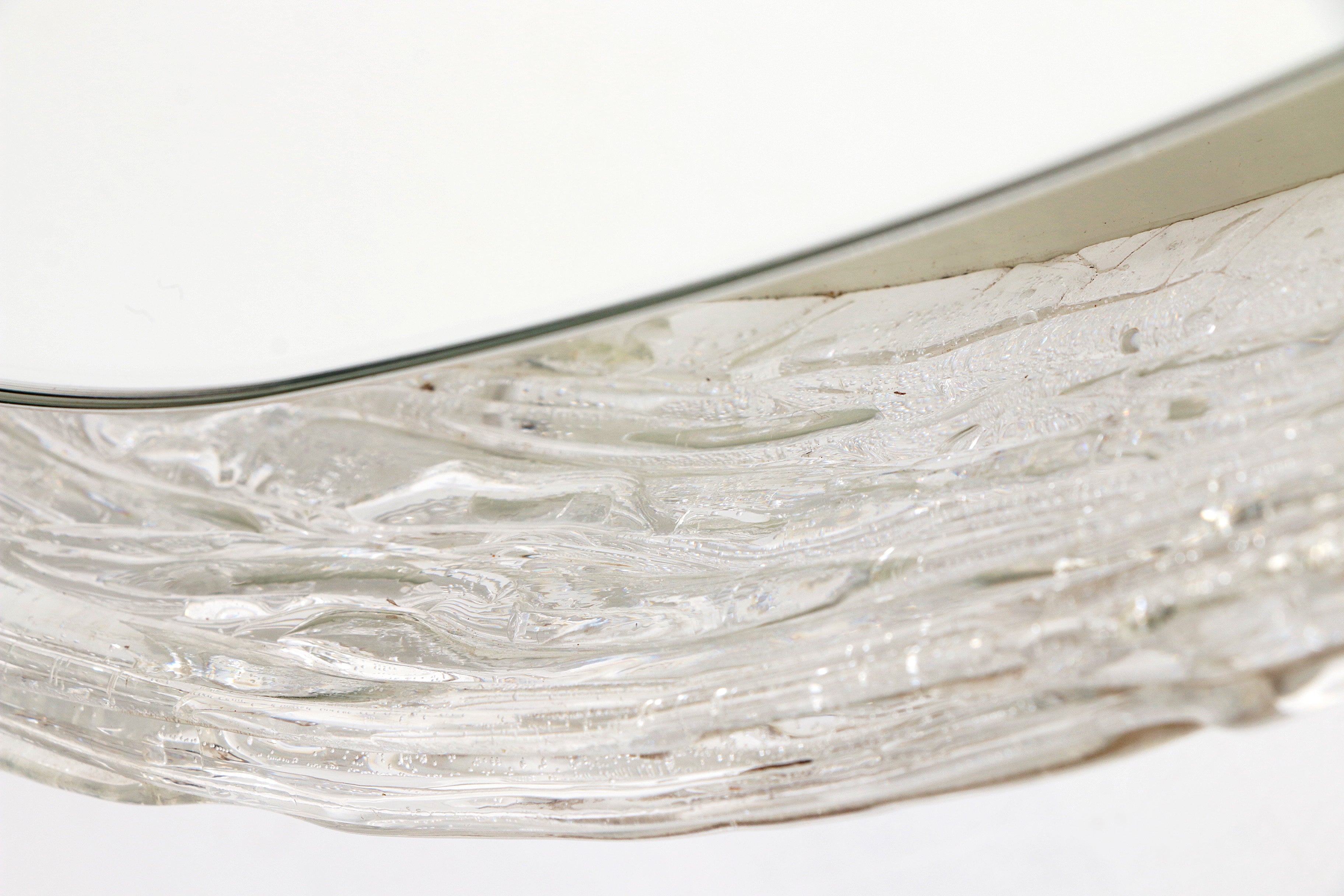 Hillebrand Vintage Ovaal Verlichte Wandspiegel Plexiglas 1960s Germany