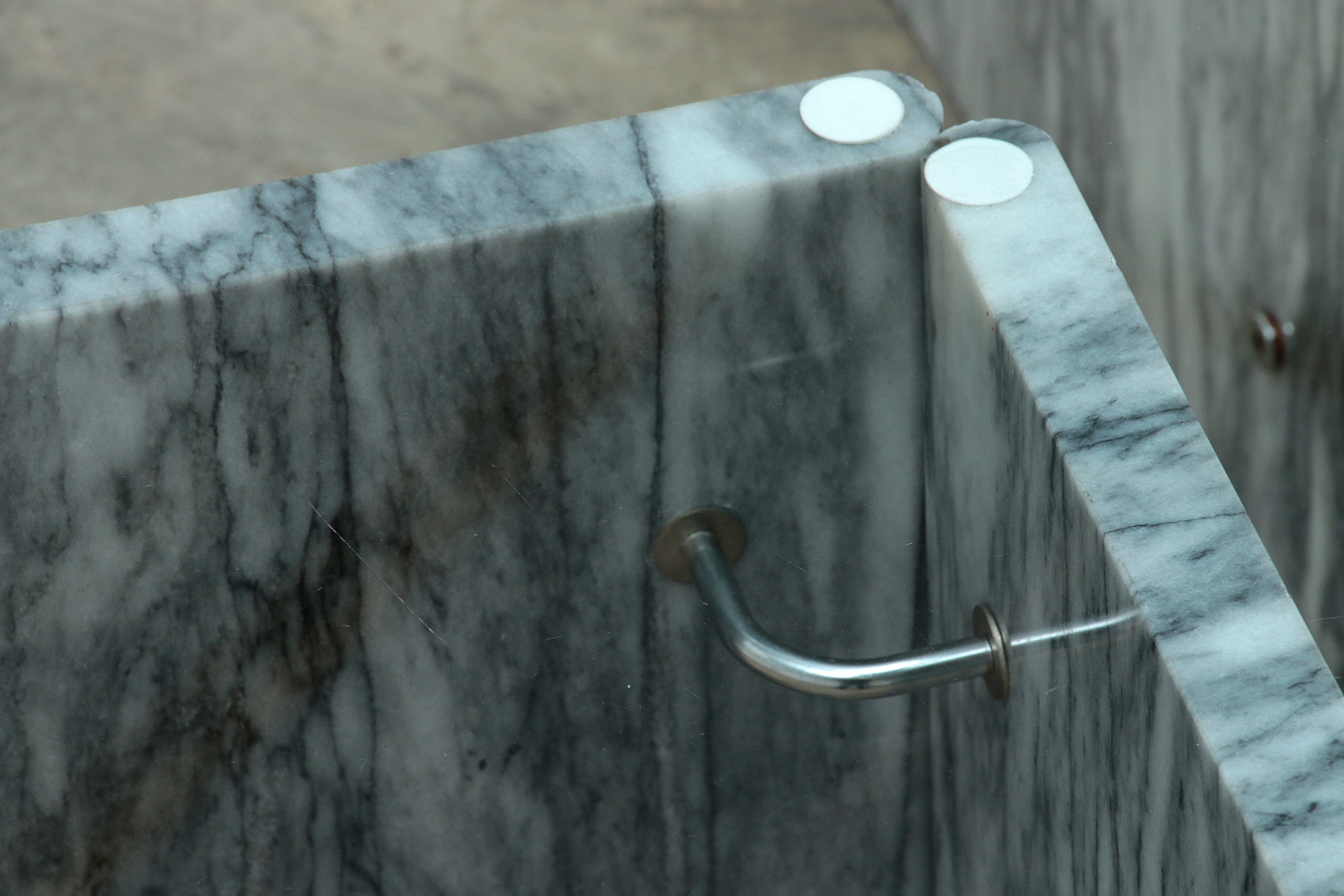 Vintage Design Italiaanse marmeren vintage salontafel,1970 Italie