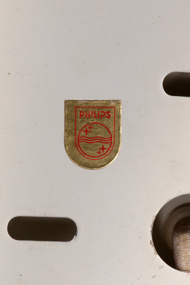 Zeldzame set Philips Wandlampen met Murano glazen kap jaren 50