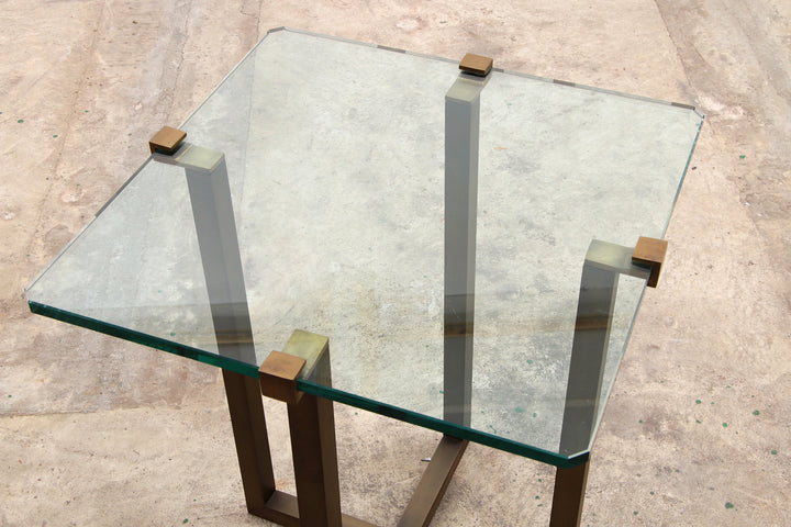 Design Peter Ghyczy bijzettafel Model F59,1970 Nederland.