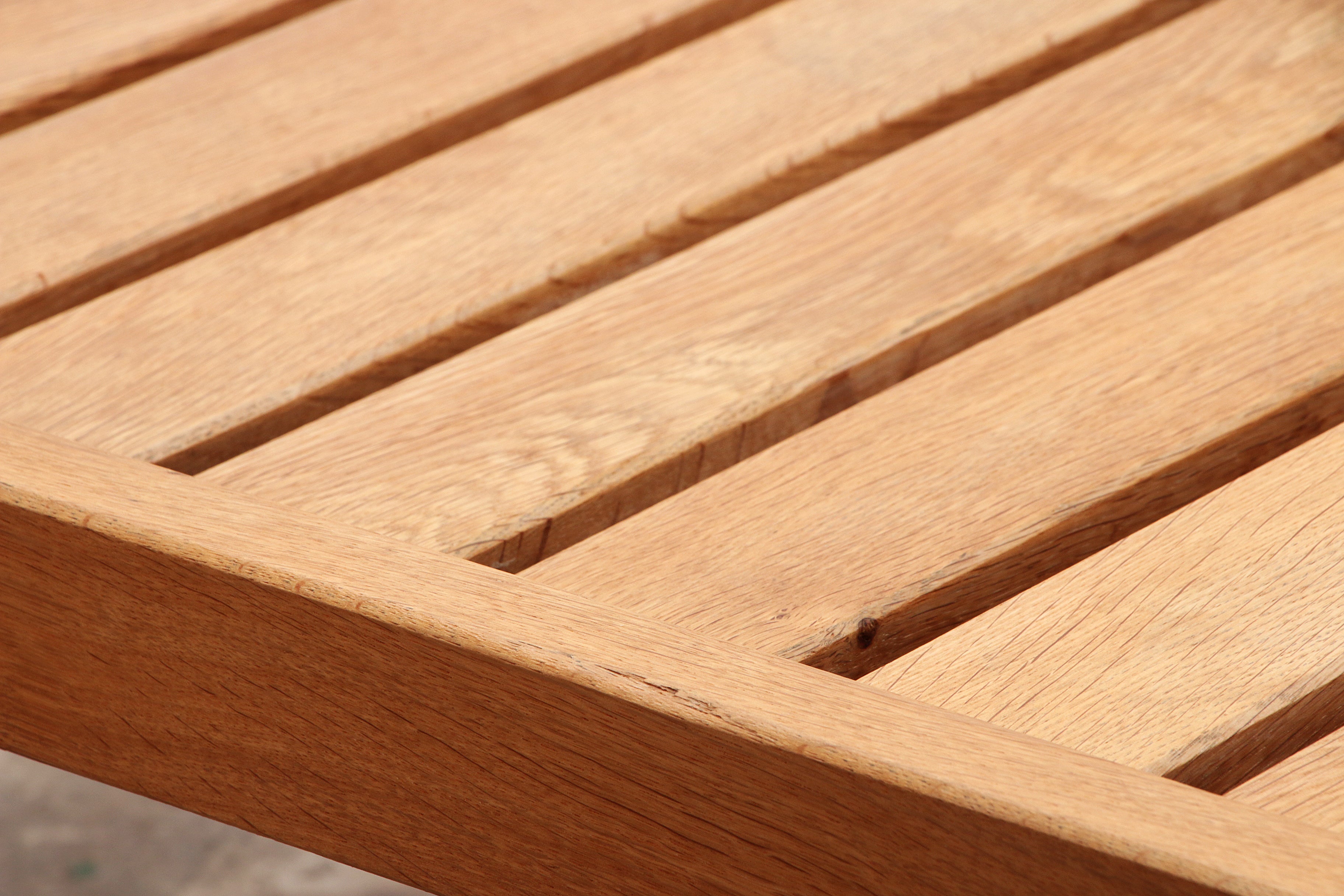 Bernt Petersen voor niels Eilersen bankje gemaakt van eiken,1960