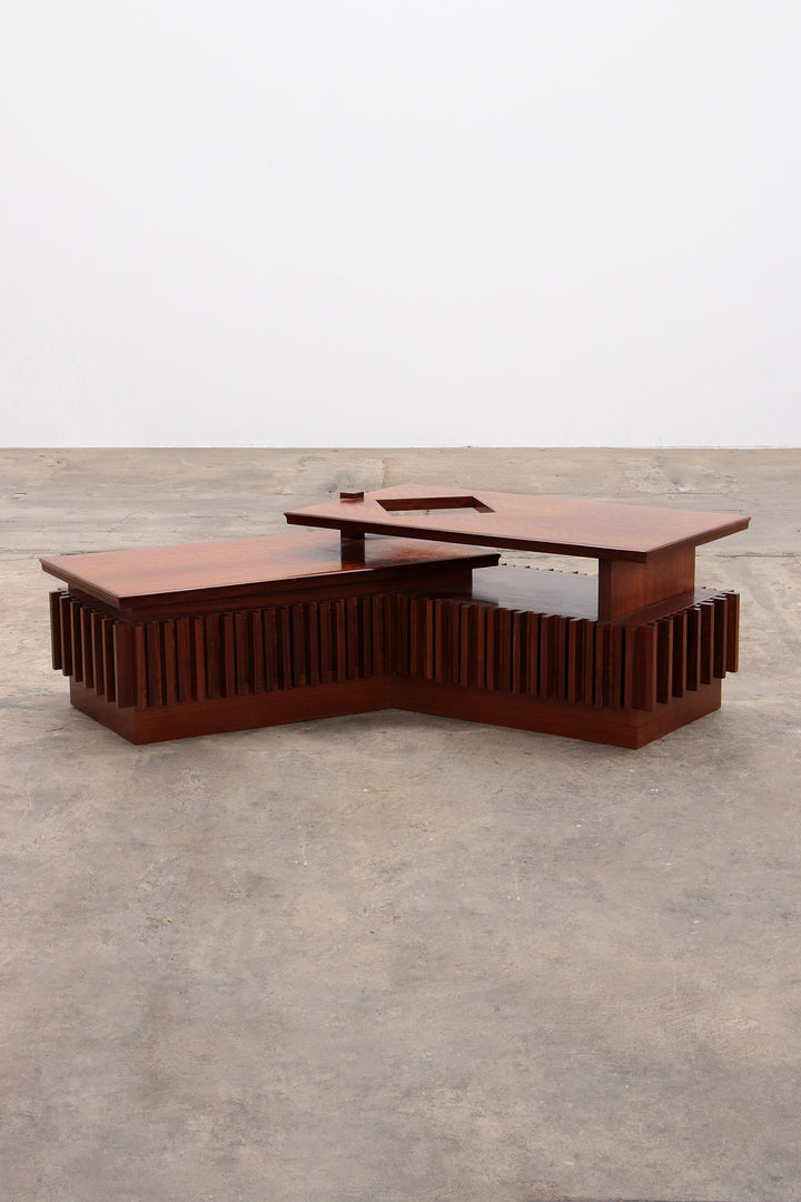 Salontafel van Luciano Frigerio 'Model Norman'' Piano 1968 Italie