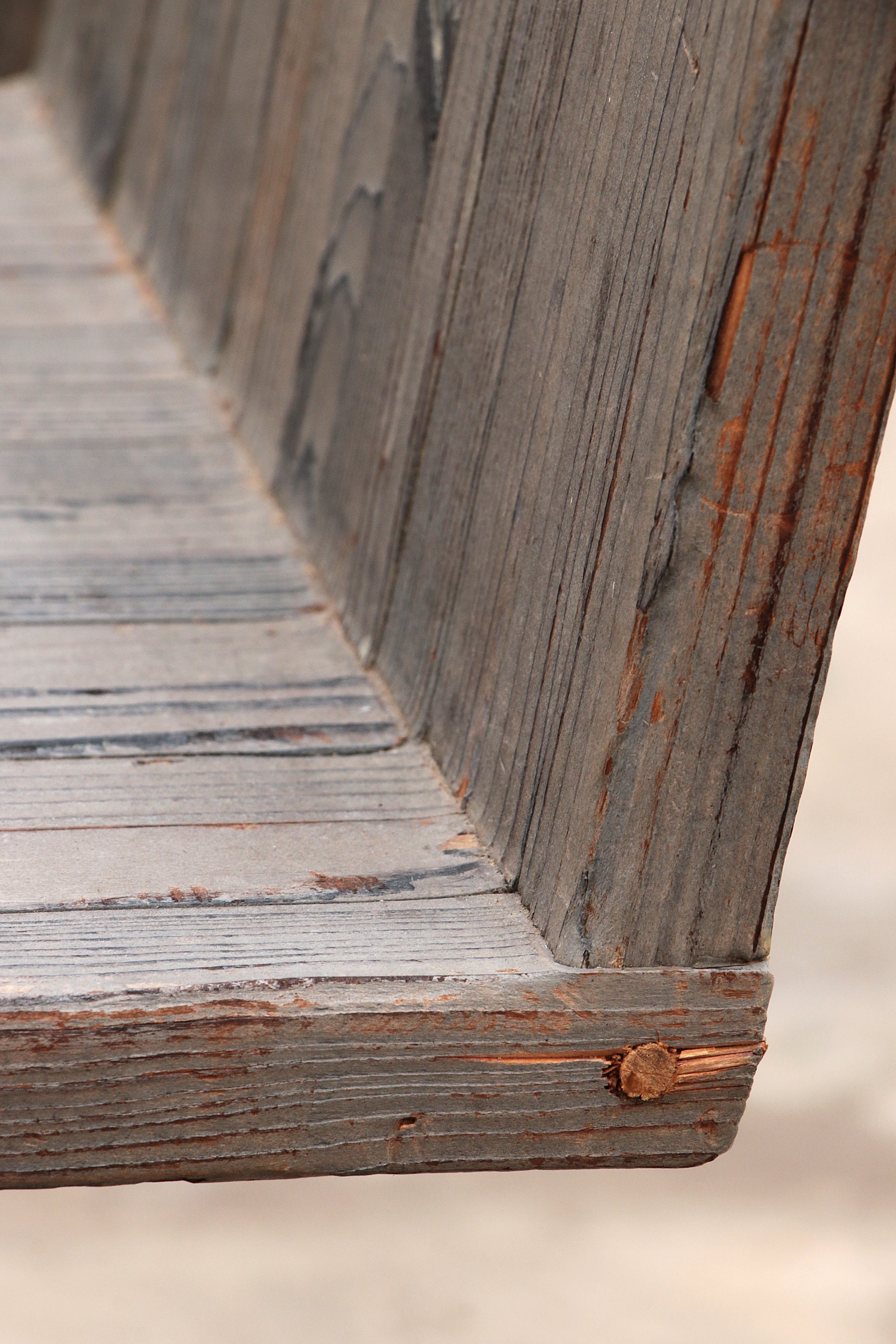 Rietveld Zigzagstoel - Klassiek Designmeubel in Amerikaans Grenen 1950