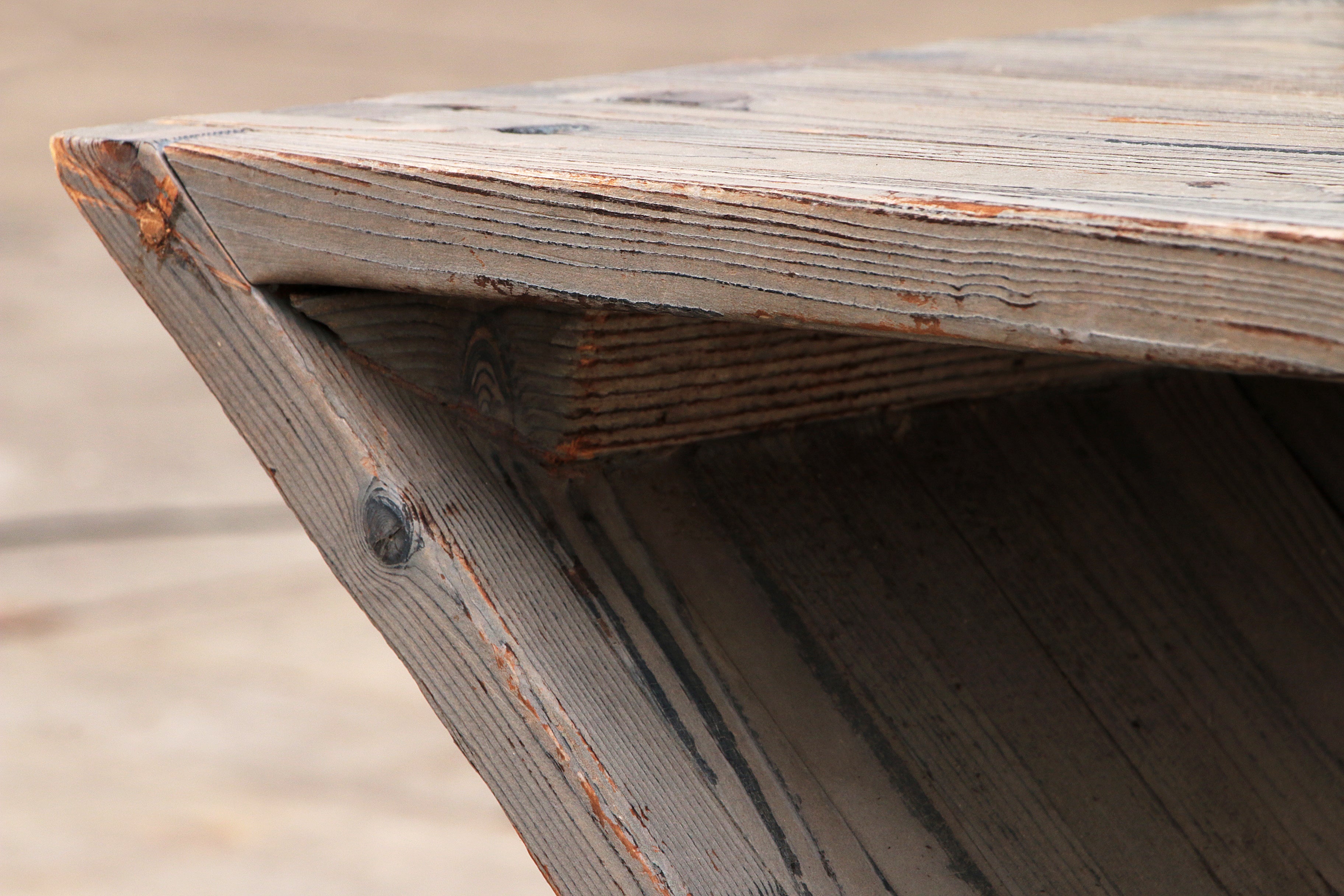 Rietveld Zigzagstoel - Klassiek Designmeubel in Amerikaans Grenen 1950