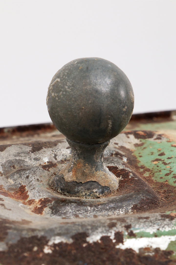 Vintage Berger's Germania-Cacao Bewaarblik 1900-1930