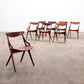 Arne Hovmand Olsen for Mogens Kold 8 dinning chairs model 71  1960s