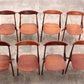 Arne Hovmand Olsen for Mogens Kold 8 dinning chairs model 71  1960s