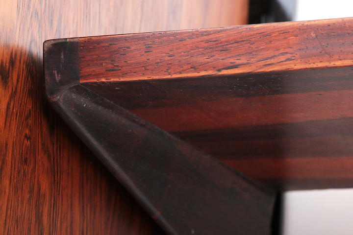 Modulair Donker houten Wandsysteem van Kai Kristiansen - FM Møbler