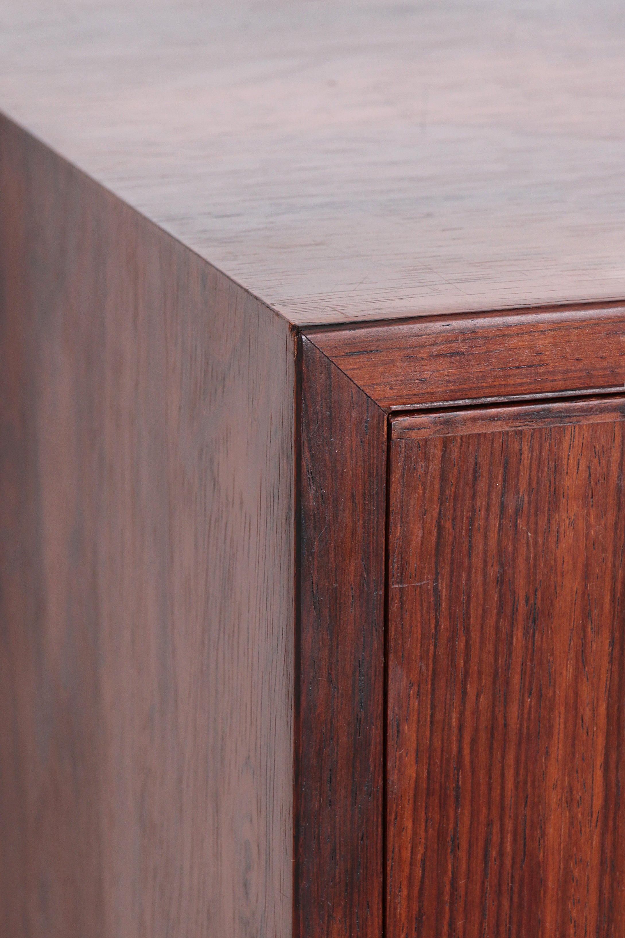 Modulair Donker houten Wandsysteem van Kai Kristiansen - FM Møbler