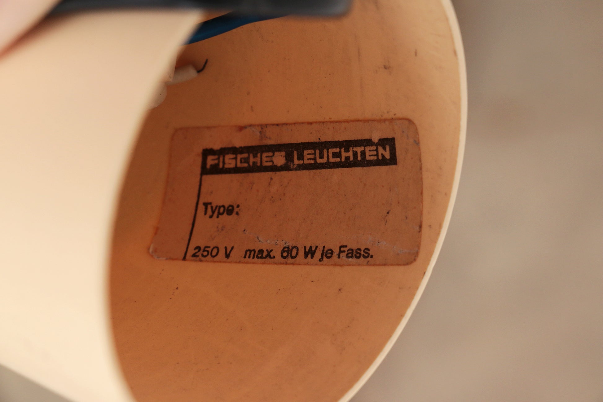 Vintage Fischer Leuchten Hanglamp - Sfeervolle Verlichting uit de Jaren '70