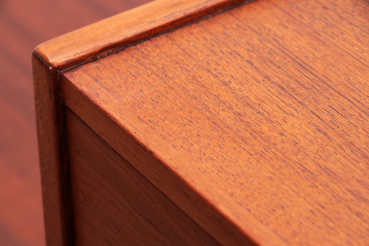 Vintage Kai Kristiansen Telefoonkastje met Tafel gemaakt door Aksel Kjersgaard