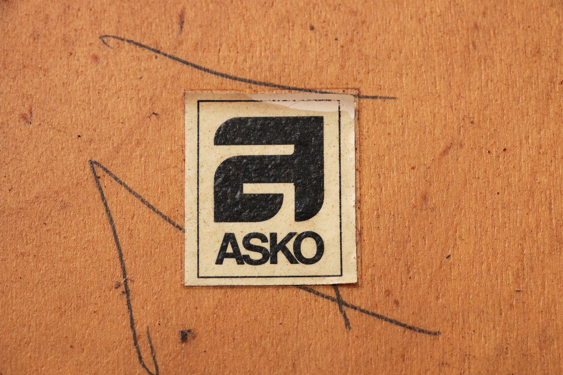 4 Eetkamerstoelen gemaakt door Asko,1960 Finland