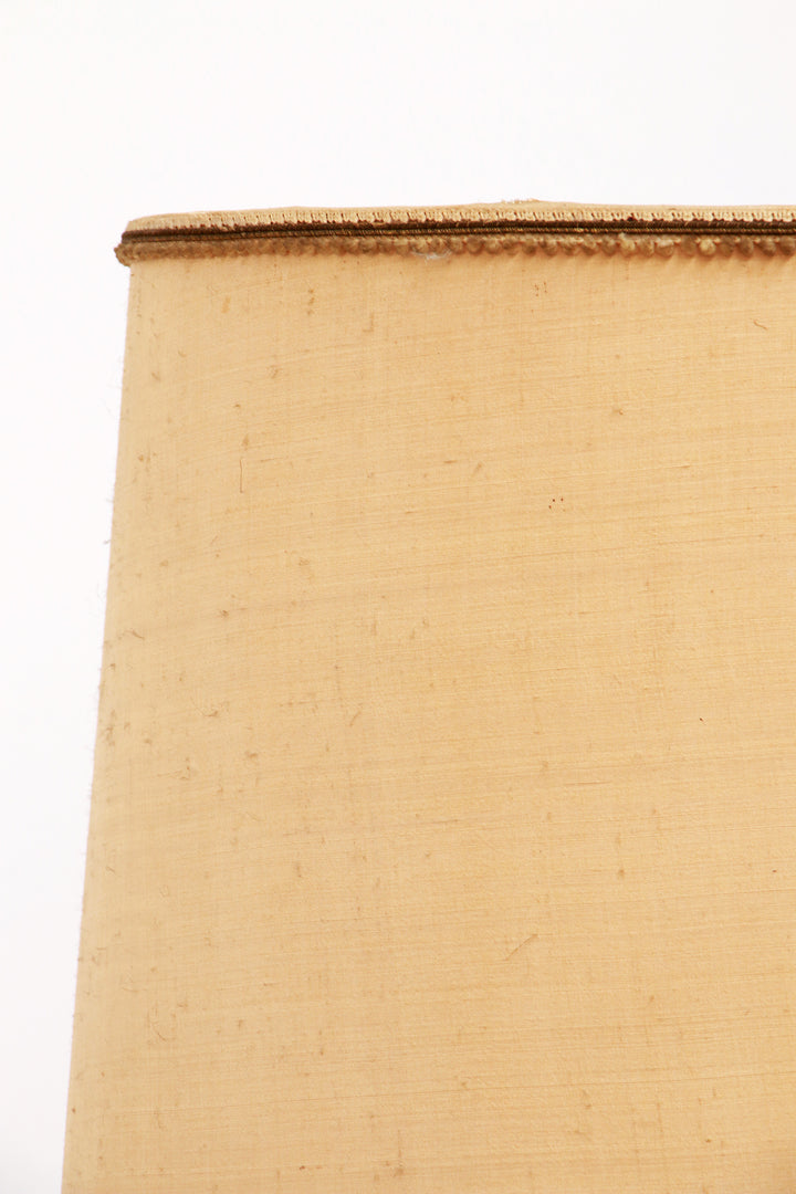 Brutalistische Tafellamp Marmer & Glas, Vintage 1980