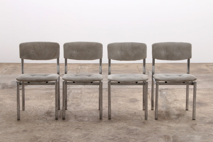 Rechthoekige Eettafel "Andrè" met Stoelen - Designklassieker uit de Jaren 60