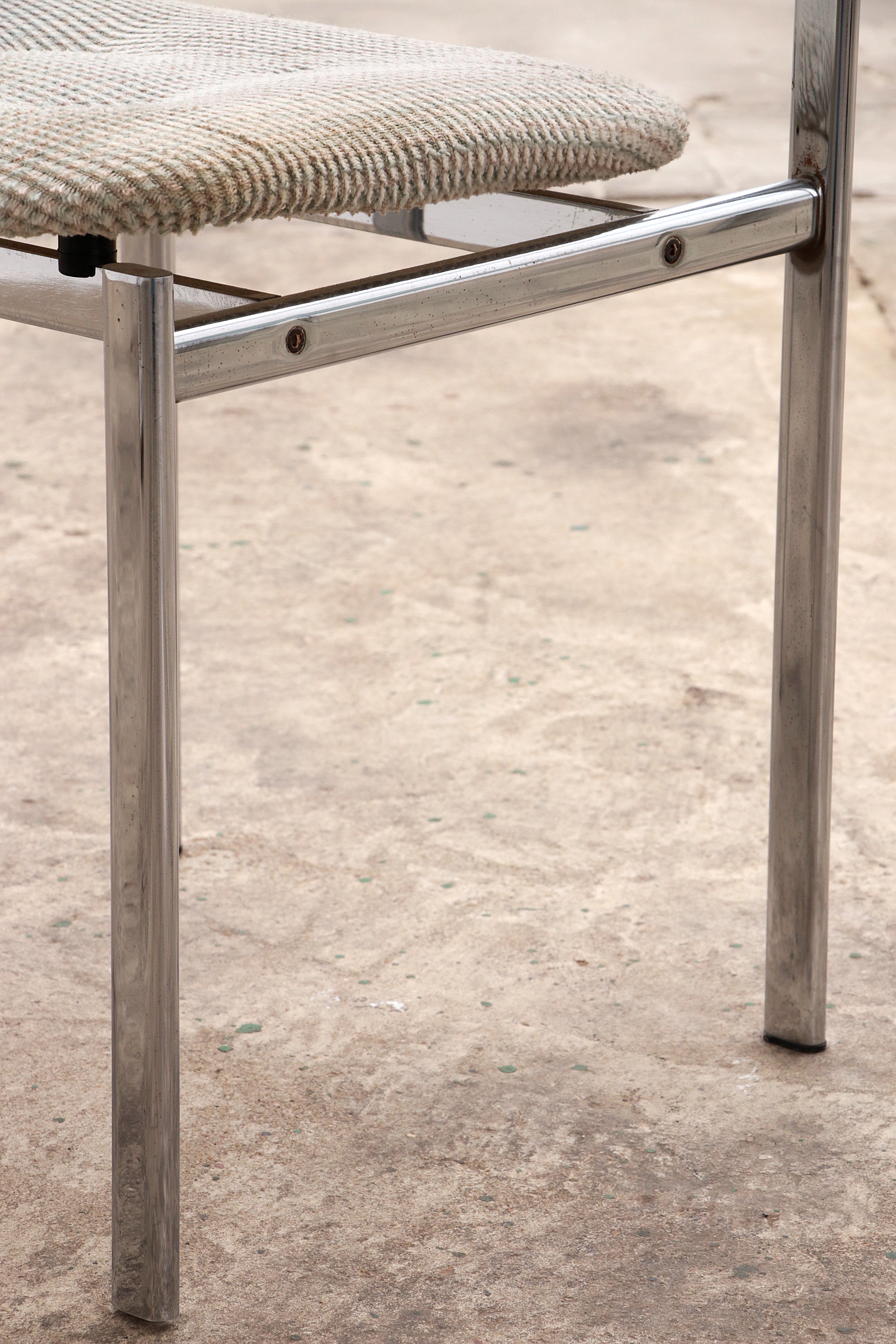 Rechthoekige Eettafel "Andrè" met Stoelen - Designklassieker uit de Jaren 60