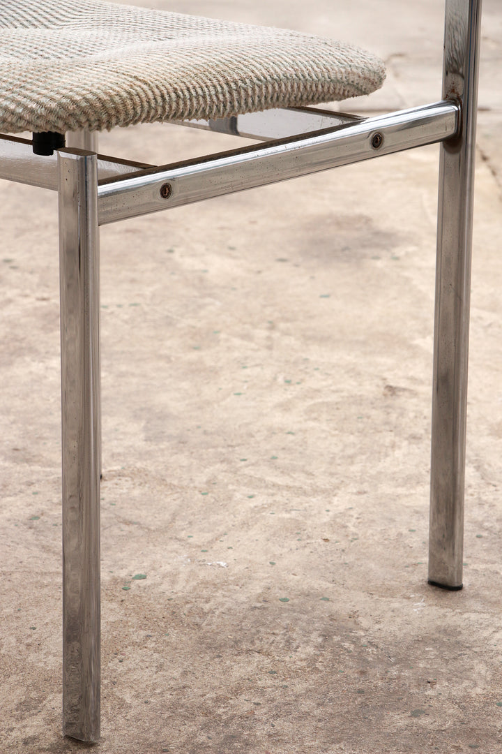 Rechthoekige Eettafel "Andrè" met Stoelen - Designklassieker uit de Jaren 60