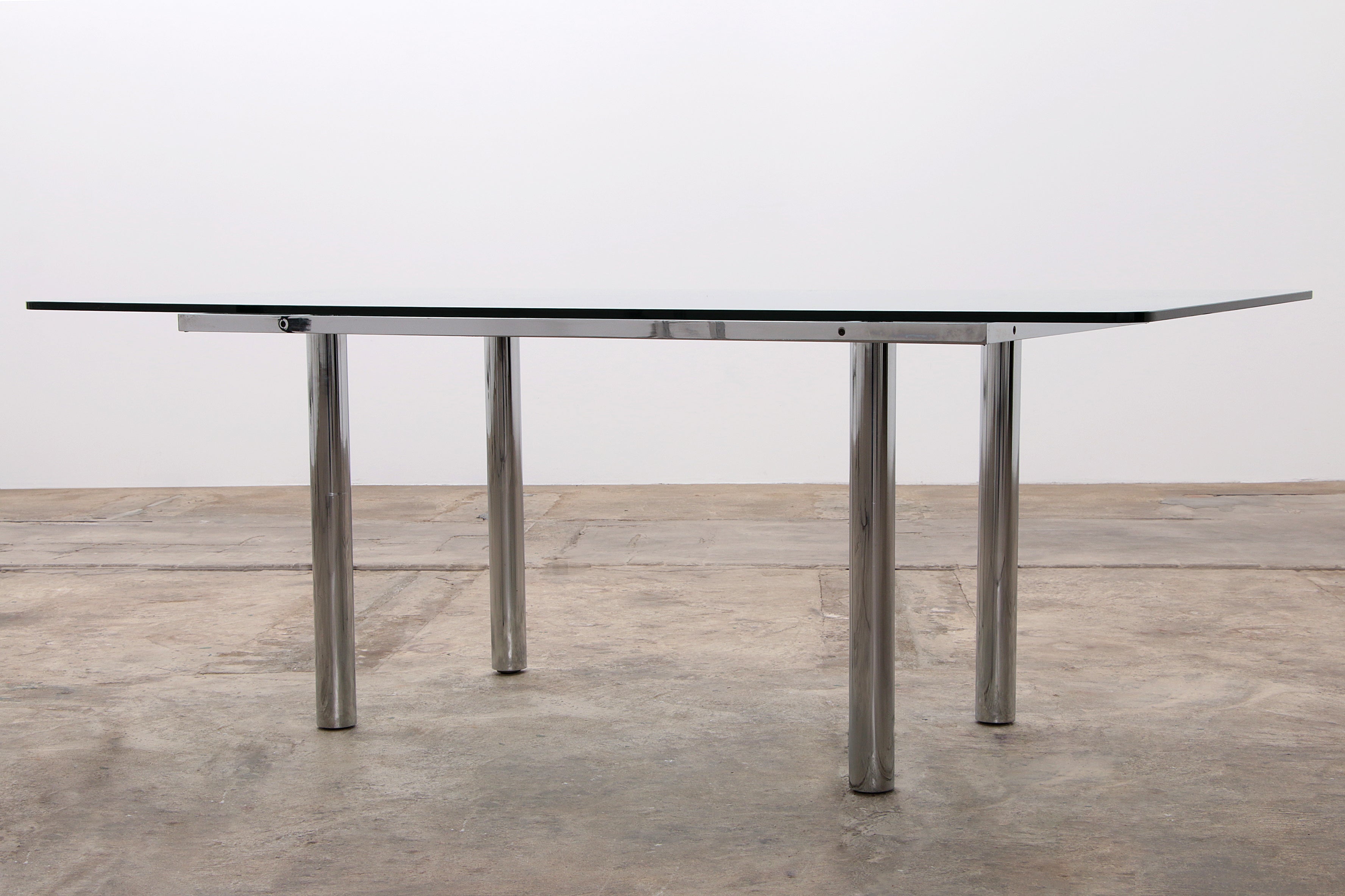 Rechthoekige Eettafel "Andrè" met Stoelen - Designklassieker uit de Jaren 60