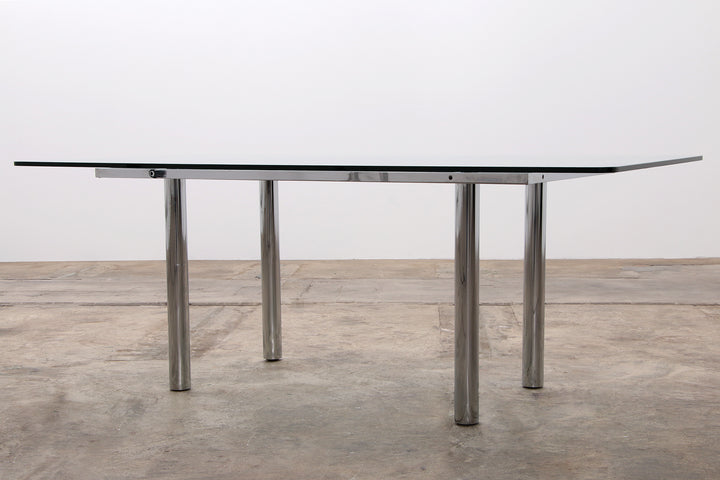 Rechthoekige Eettafel "Andrè" met Stoelen - Designklassieker uit de Jaren 60