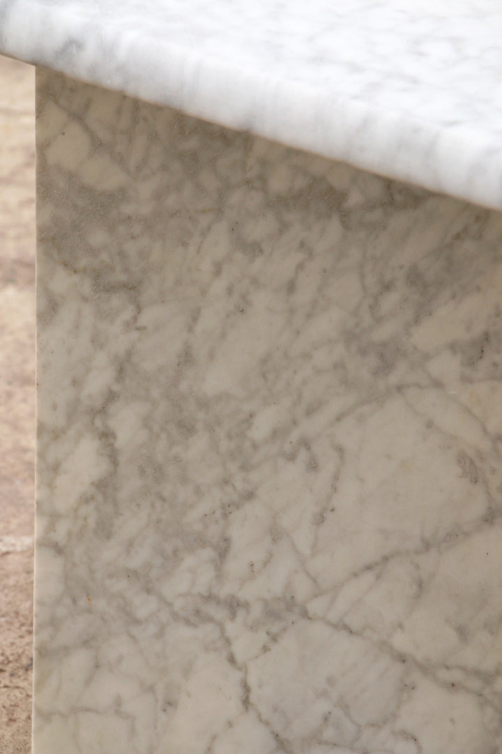 Italiaanse Marmeren salontafel tijdloos design uit de jaren 70