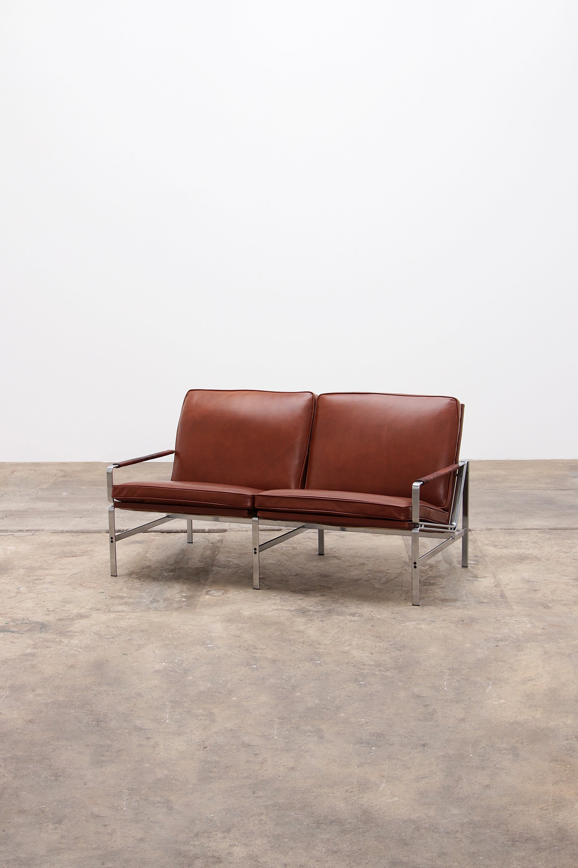 Fabricius & Kastholm FK 6720 Leather Sofa - Brown, Danish Design