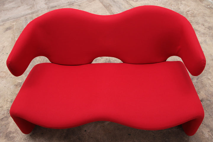 Vintage Tweezits Djinn Sofa van Oliver Mourgue - Een Icoon uit de Jaren '60
