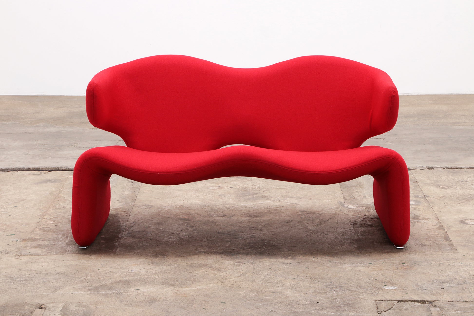 Vintage Tweezits Djinn Sofa van Oliver Mourgue - Een Icoon uit de Jaren '60