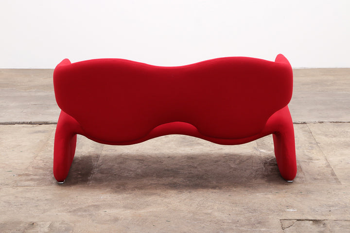 Vintage Tweezits Djinn Sofa van Oliver Mourgue - Een Icoon uit de Jaren '60