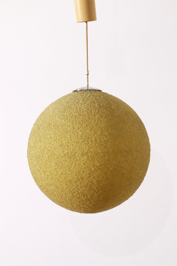 Rotaflex  XL creme Suiker Bal Hanglamp - Jaren 60 Design