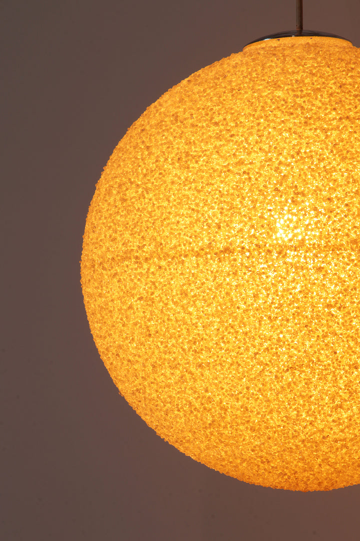 Rotaflex  XL creme Suiker Bal Hanglamp - Jaren 60 Design